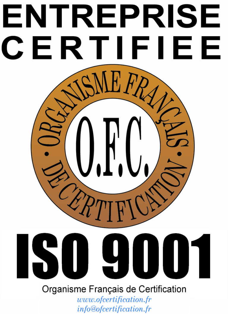 iso 9001 stickers